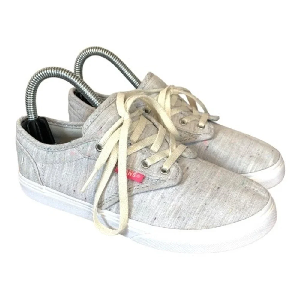 Vans | Gray multi colored‎ Speckled sneakers Missy 1.5